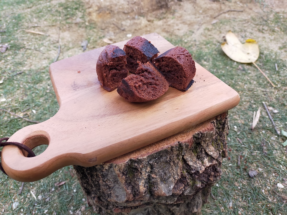 メスティン ホットケーキミックス チョコパウンドケーキ の作り方 ぼるしちのキャンプ ライフ